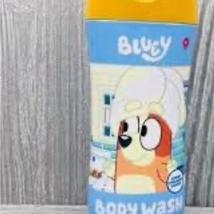 Bluey Body Wash with Orange and Blue Design